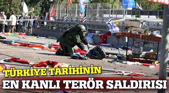Türkiye tarihinin en kanlı terör saldırısı