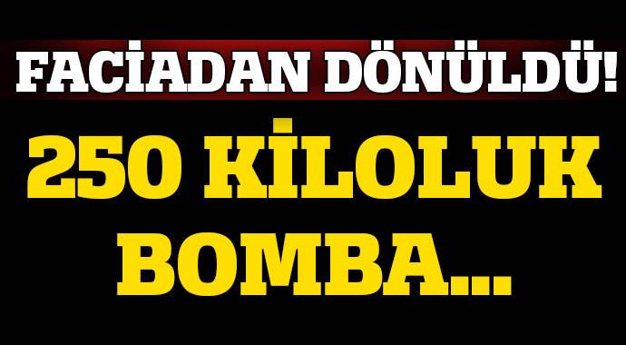 Tunceli&#039;de PKK&#039;nın yola tuzakladığı 250 kilo bomba bulundu