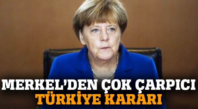 Merkel, Türkiye&#039;ye geliyor
