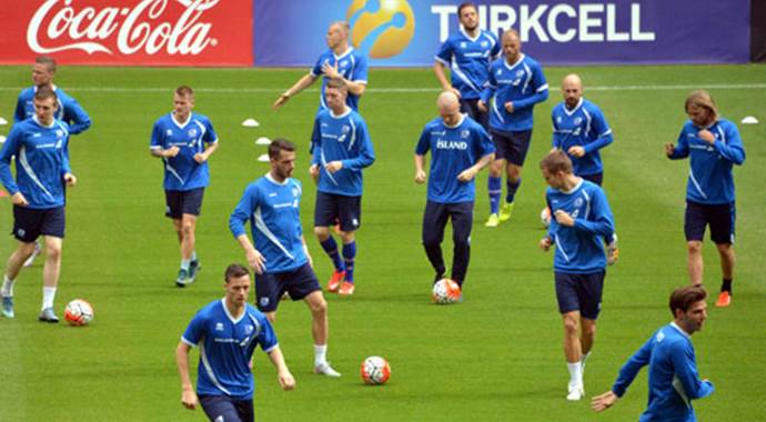 İzlanda, Türkiye maçının hazırlıklarını tamamladı