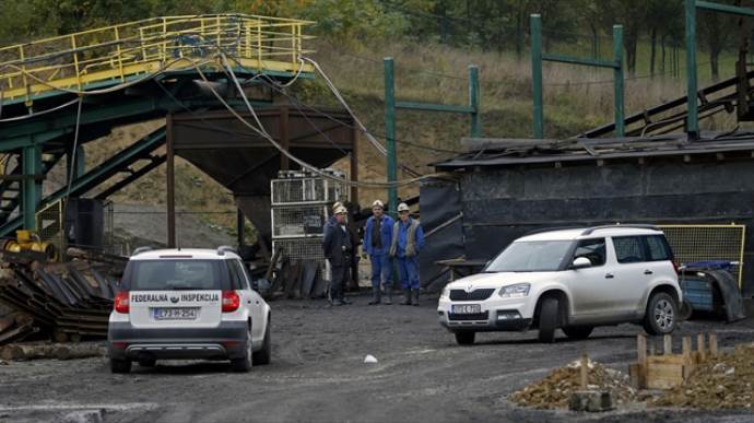 Bosna&#039;da kömür madeni çöktü: 4 ölü
