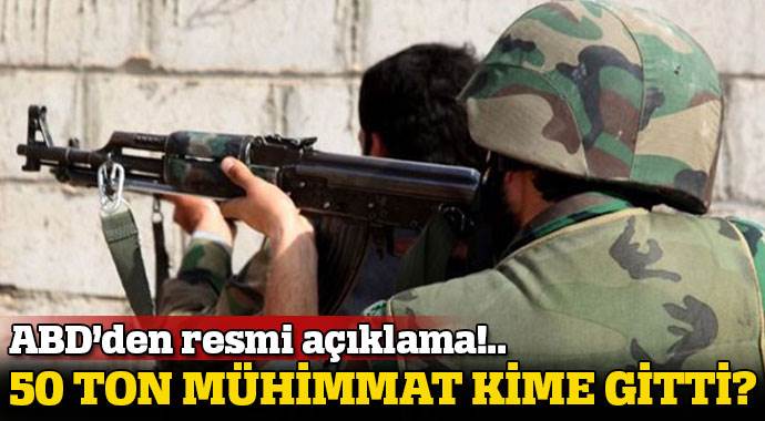 ABD: YPG&#039;ye silah vermedik