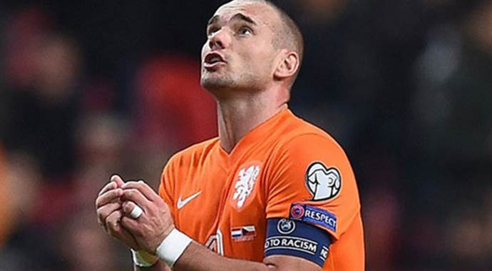 Wesley Sneijder, &#039;Boşlukta gibiyim, bırakmayı...&#039;
