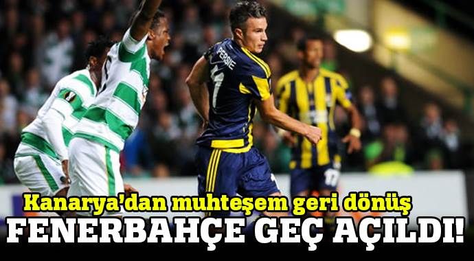 Fenerbahçe&#039;den muhteşem geri dönüş!