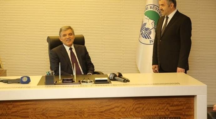 Abdullah Gül, Başkan Çelik&#039;i ziyaret etti