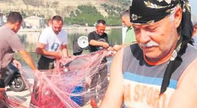 Balık ağına 90 bin lira takıldı
