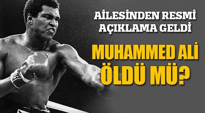 &#039;Muhammed Ali öldü&#039; iddialarına yalanlama