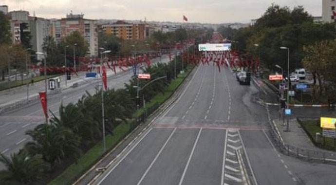 İstanbul&#039;da bu yollar kapalı
