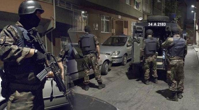 İstanbul&#039;da terör örgütü operasyonu
