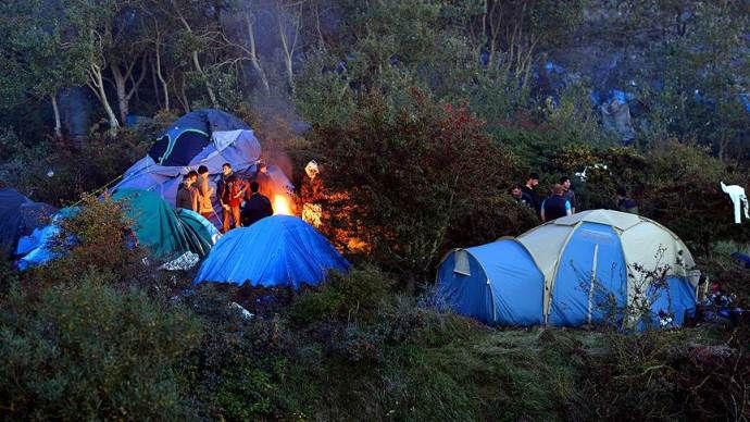 Calais&#039;teki sığınmacıları kış koşulları tehdit ediyor
