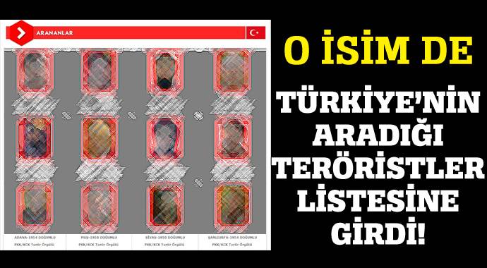 Fetullah Gülen&#039;in adı teröristlerle aynı listede!