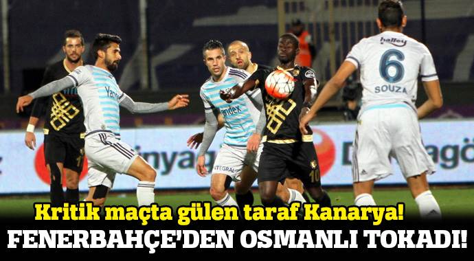 Fenerbahçe Başkent&#039;te güldü!