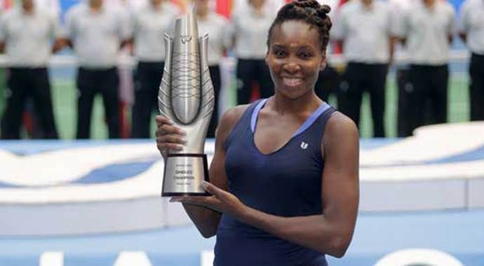 Çin&#039;de zafer Venus Williams&#039;ın
