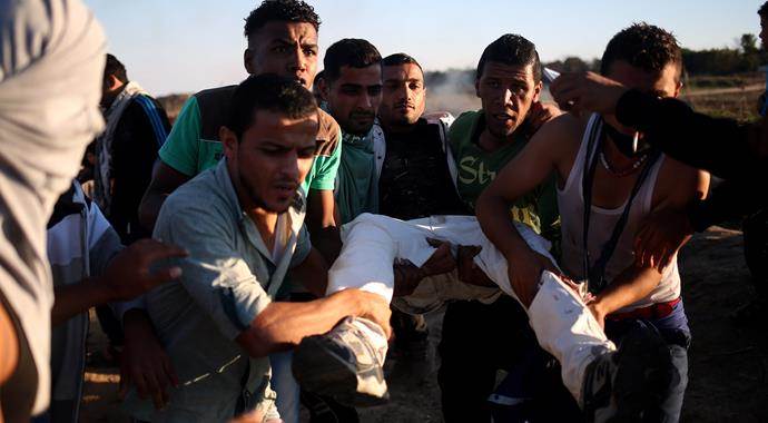 İsrail askerleri Gazze&#039;de ateş açtı! 3 Filistinli yaralı