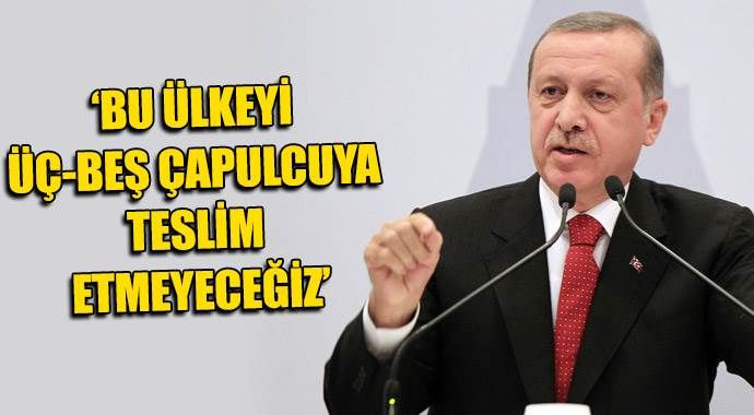 Cumhurbaşkanı Erdoğan konuştu