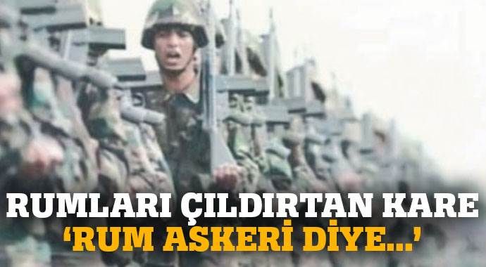 Rum kanalında Türk askeri gösterildi
