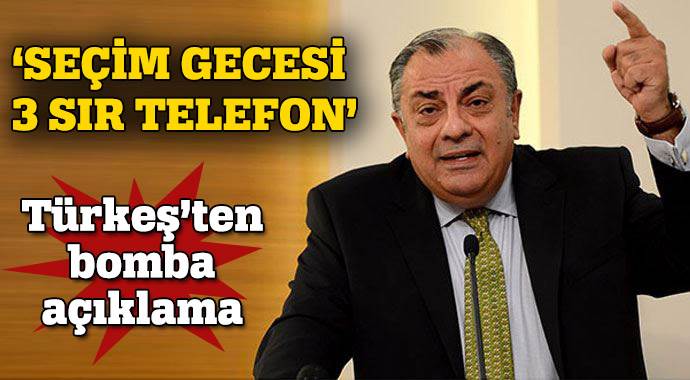 Tuğrul Türkeş: Bahçeli seçim gecesi 3 telefon görüşmesi yaptı