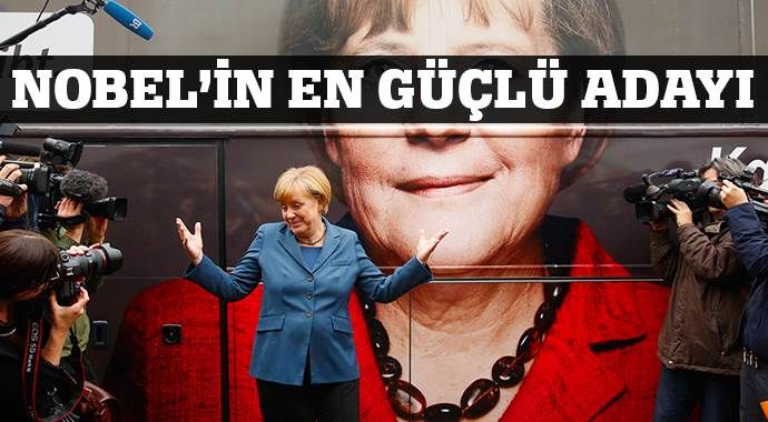 Merkel, Nobel Barış Ödülü&#039;ne aday gösterildi
