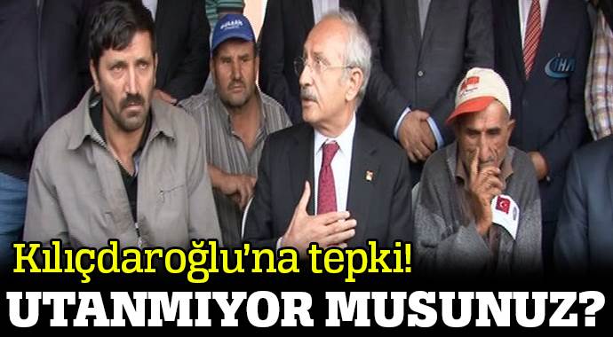 Kılıçdaroğlu&#039;na şehit evinde tepki!