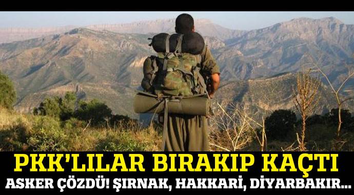 PKK&#039;lıların unuttuğu çantadan çıktı, 4 il için hain plan!