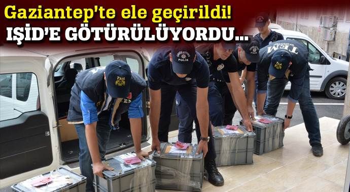 Gaziantep&#039;te IŞİD&#039;e ait para baskı kalıpları ele geçirildi