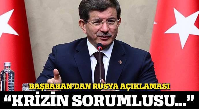 Davutoğlu&#039;ndan Rusya açıklaması!