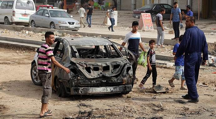 Bağdat&#039;taki saldırılarda 5 kişi hayatını kaybetti
