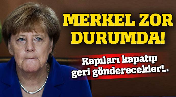 Sığınmacı konusunda kardeş partiden Merkel&#039;e rest