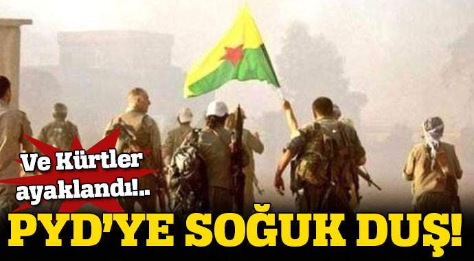 PYD&#039;nin baskılarından bunalan Kürtler sokaklara döküldü