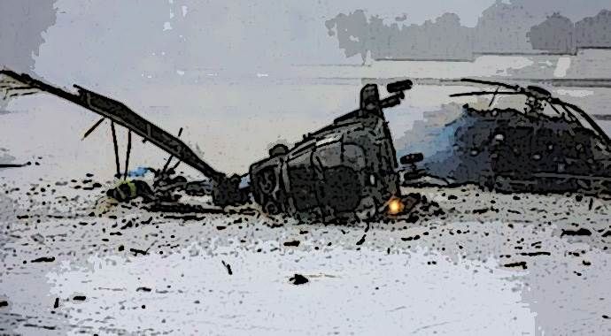 Slovakya&#039;da helikopter düştü, 6 ölü var