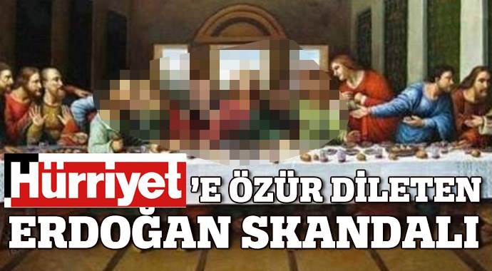 Hürriyet Erdoğan&#039;dan özür diledi
