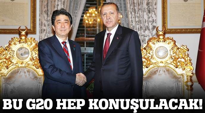 Erdoğan: Bu G20 tarihe geçer
