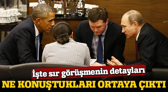 Antalya&#039;da Obama-Putin görüşmesi