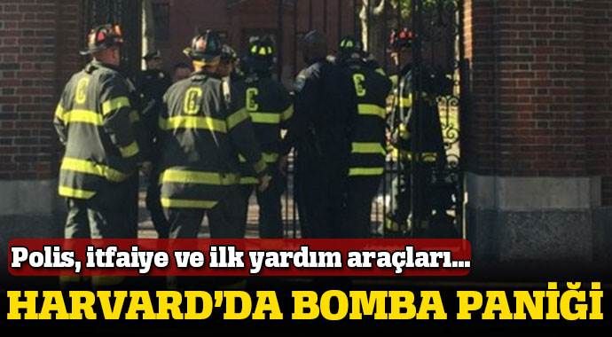 Harvard Üniversitesi&#039;nde bomba paniği