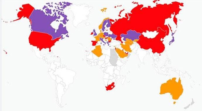 2015 Genel Seçimleri yurtdışı oy oranları