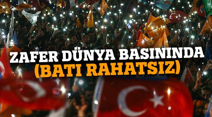 AK Parti&#039;nin seçim zaferi dünya basınında
