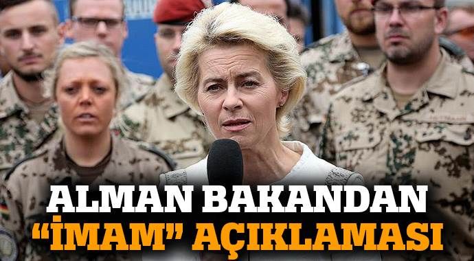 Almanya Savunma Bakanı: Orduda imam istihdamı konusuna açığız
