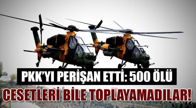ATAK, PKK&#039;yı perişan etti!