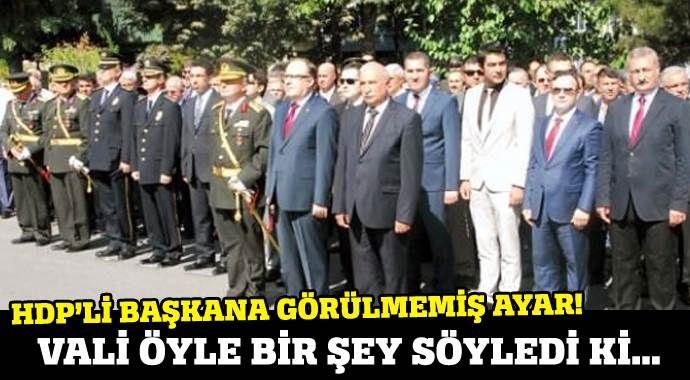 HDP&#039;li başkana ince ayar!