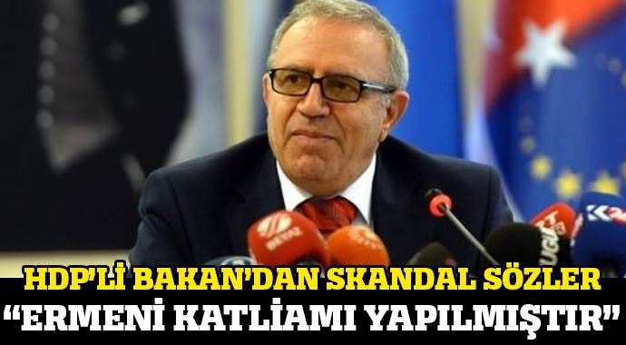 HDP&#039;li Bakan&#039;dan skandal sözler!