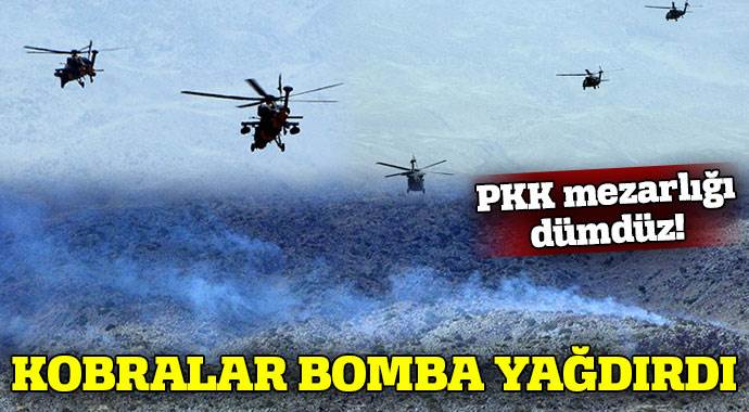 Ağrı Dağı&#039;na bomba yağdı! Sözde &#039;PKK şehitliği&#039; dümdüz edildi