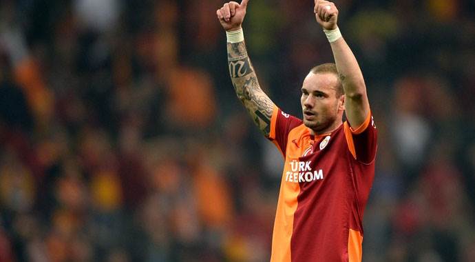 Galatasaray taraftarına Sneijder müjdesi
