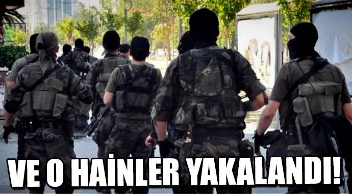 Zırhlı araç bombacısı PKK&#039;lılar yakalandı!
