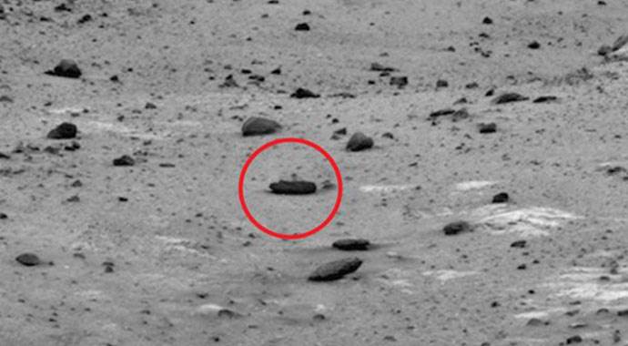 Mars&#039;ta tek gözlü kertenkele bulundu
