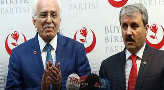 İki partiden AK Parti ile seçim ittifakı açıklaması