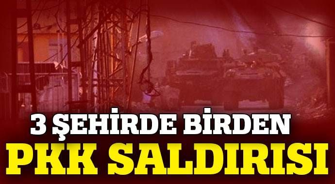 Hakkari, Mardin ve Elazığ&#039;da saldırı: 5 yaralı