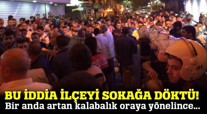 Kocaeli&#039;de küfür iddiasıyla başlayan kavga ilçeyi sokağa döktü