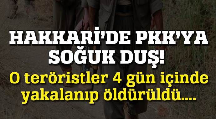 Hakkari&#039;de dev operasyon, 6 PKK&#039;lı öldürüldü