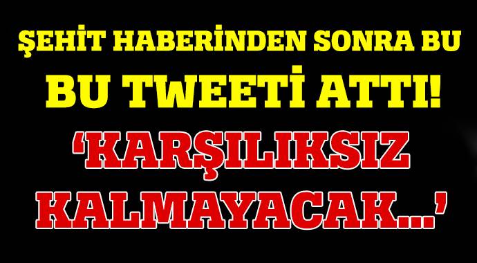 Yalçın Akdoğan&#039;dan olay paylaşım!