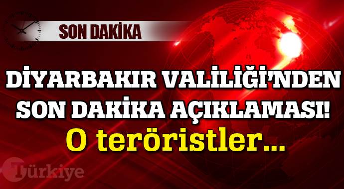 Diyarbakır&#039;da 2 terörist öldürüldü!